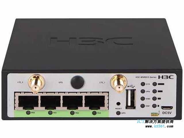 华三H3C MSR810-LM路由器 RT-MSR810-LM（H3C MSR810 企业级6端口千兆4G LTE路由器）