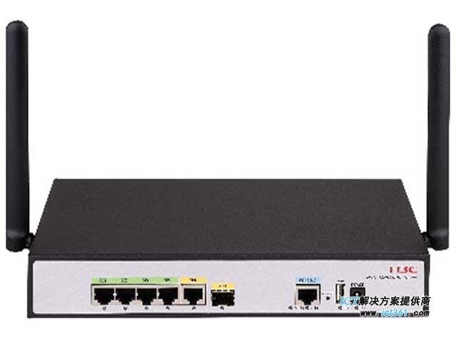 华三H3C MSR1104S-W路由器 RT-MSR1104S-W （H3C MSR1104S-W路由器主机(1GE+1SFP WAN,4GE LAN/WAN, 双频Wi-Fi6)）