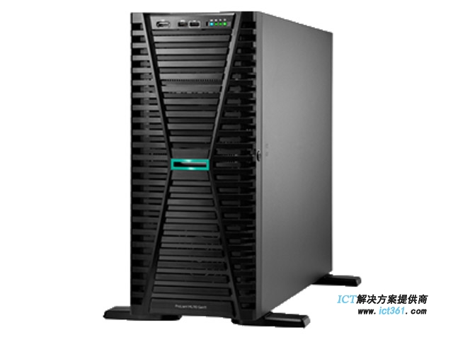 文件存储服务器专用 惠普HPE ProLiant ML110 Gen11塔式服务器(英特尔至强 铜牌3408U 1.8GHz 八核心丨32GB内存丨4块*4TB企业级硬盘丨集成阵列卡丨4LFF大盘位丨三年保修)