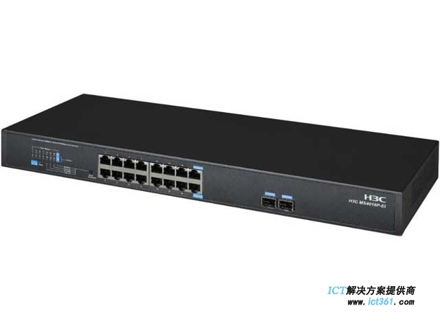 华三H3C MS4016P-EI交换机 H3C MS4016P-EI,以太网交换机(16GE+2SFP,交流供电)