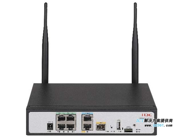 华三H3C MSR810-LM-EI路由器 RT-MSR810-LM-EI（H3C MSR810-LM-EI企业级6端口千兆4G LTE路由器(2GE WAN(1GE+1SFP),4GE LAN/WAN,TDD/FDD LTE)）