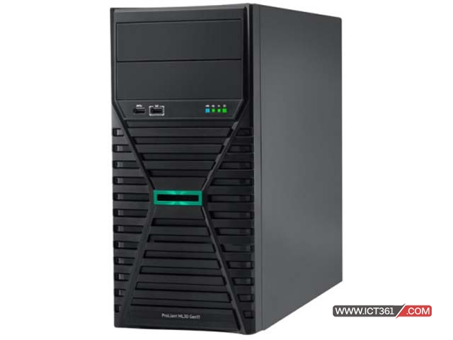 惠普HPE ProLiant ML30 Gen11塔式服务器(英特尔至强 E-2414 2.6GHz 四核心丨16GB内存丨480GB固态硬盘+2块*600GBSAS硬盘丨E208e-p阵列卡丨三年保修)